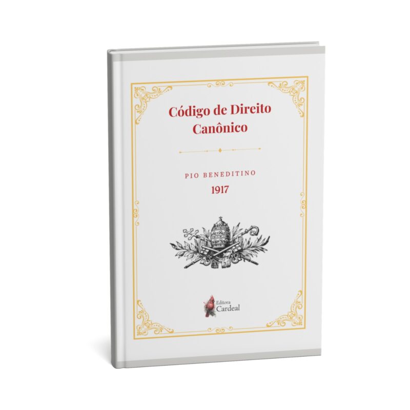 Código de Direito Canônico de 1917 - Capa brochura (Previsão de envios: 10 de maio)